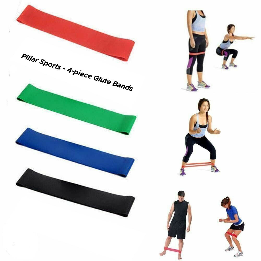 PILLAR SPORTS Resistance Bands (Glute Bands)