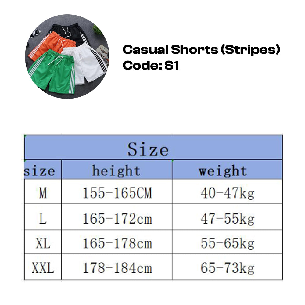 Casual Shorts (Stripes)