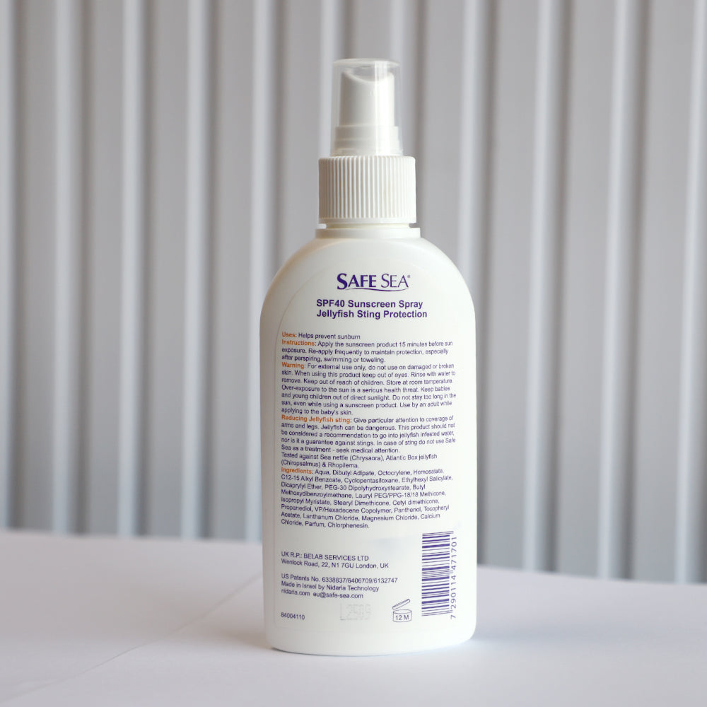 SAFESEA (Lotion-Spray) Anti-Jellyfish Sting