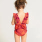 SANDBAR Girls Ruffle Swimsuit