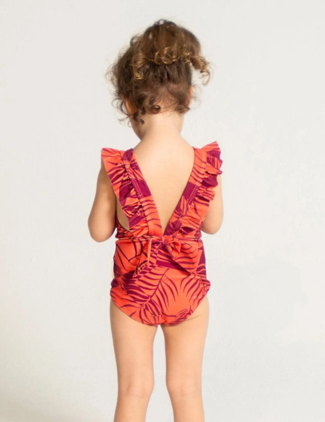 SANDBAR Girls Ruffle Swimsuit