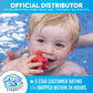 SPLASH ABOUT Splash JACKS -  Pool/Teether Toys