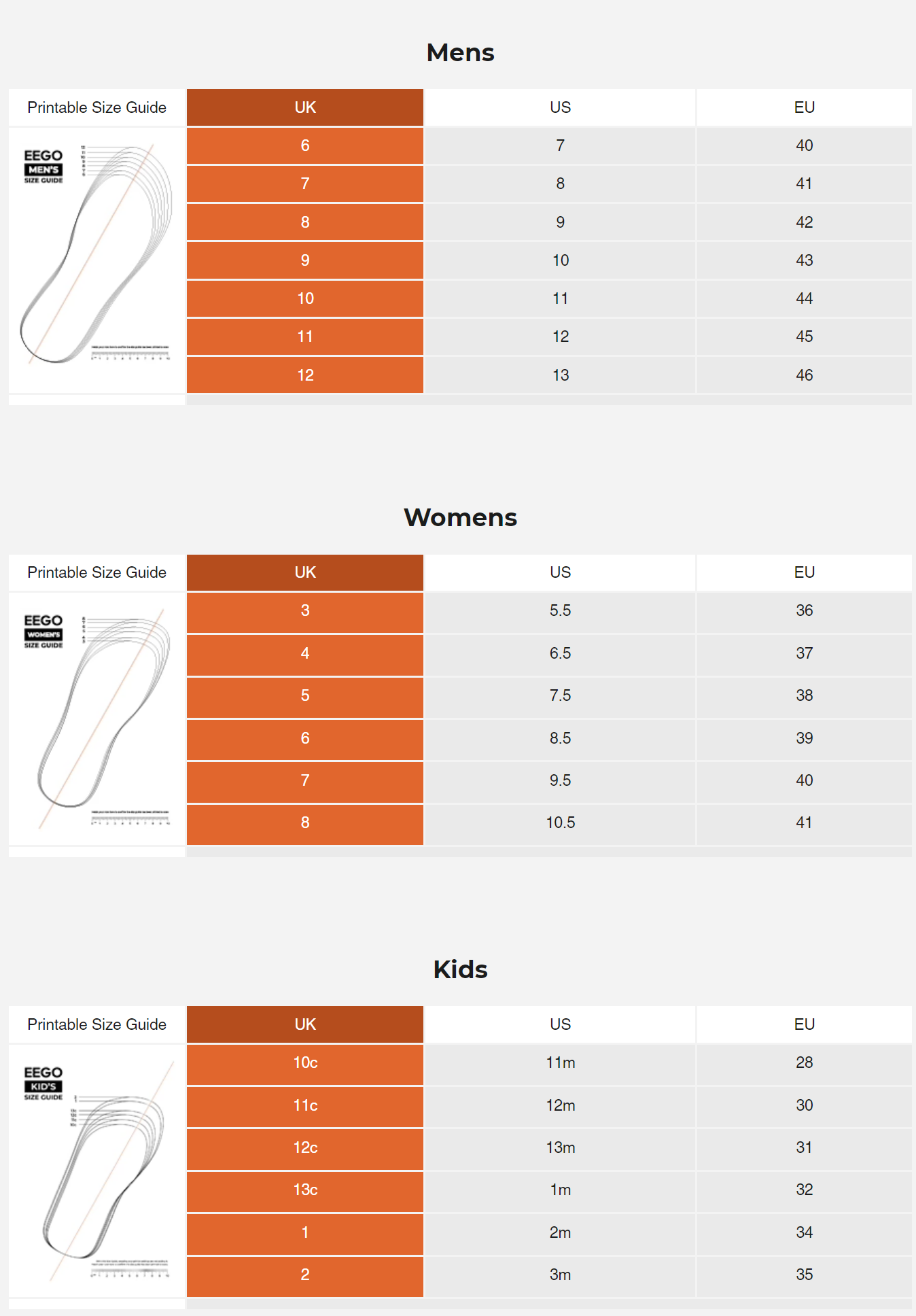 EEGO Sandals Flip-Flop - Made by Podiatrists and Physiotherapist