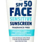 LE TAN (6279) Sunscreen Face Sensitive SPF50 (70ml)