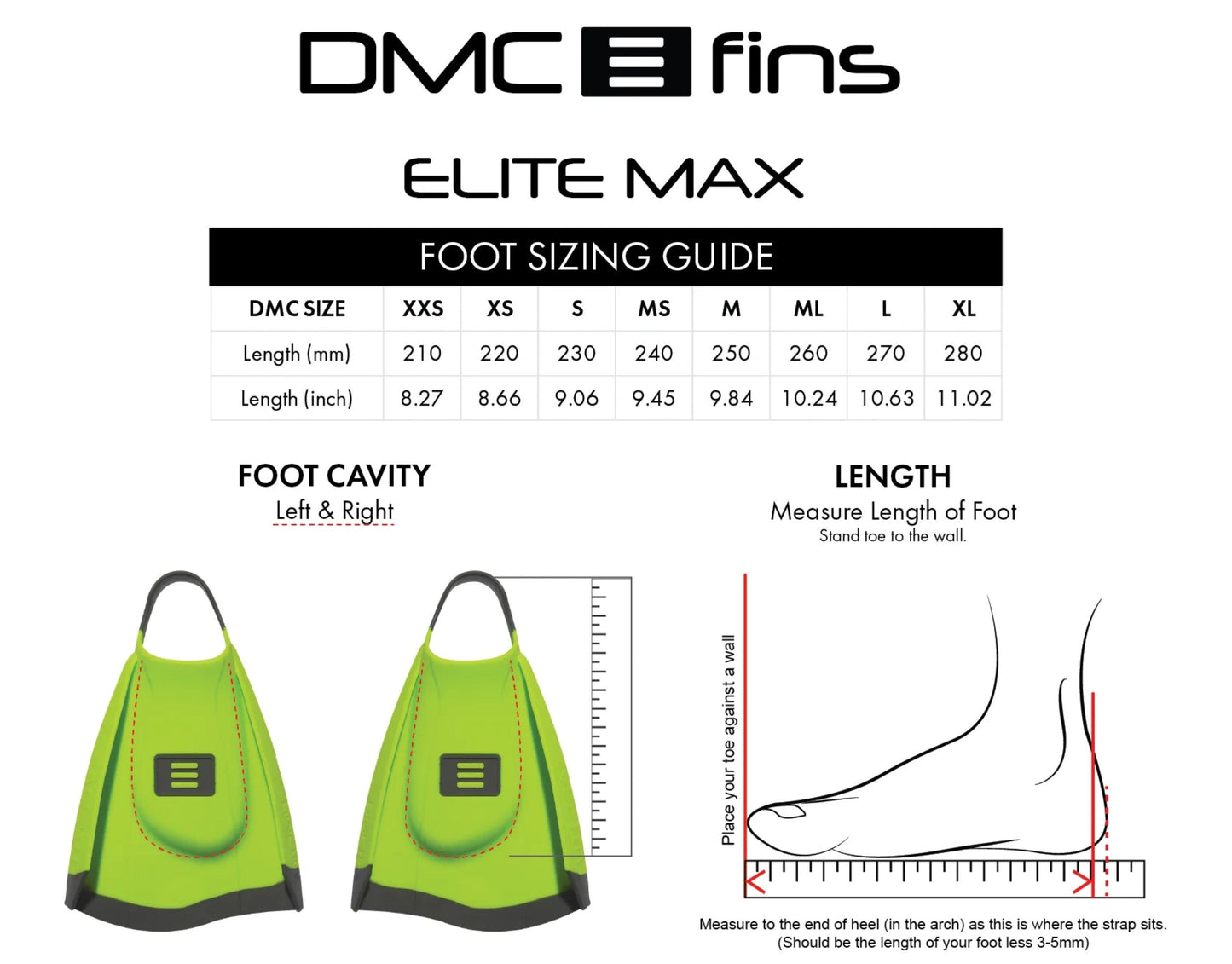 DMC Swimming Fins (Elite Max)