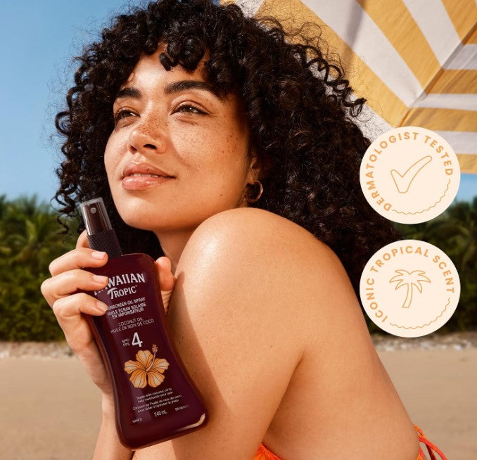 Hawaiin Tropic Oil SPF4 (Spray)