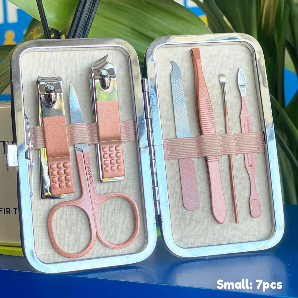 Multi-functional Stainless Nail Cleaning Set Kit