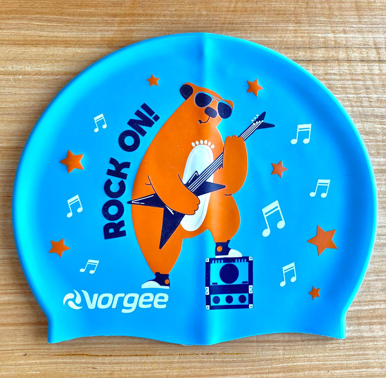 VORGEE Swimming Cap Junior Character (For Kids)