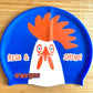 VORGEE Swimming Cap Junior Character (For Kids)