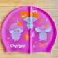 VORGEE Swimming Cap Junior Character (For Kids)