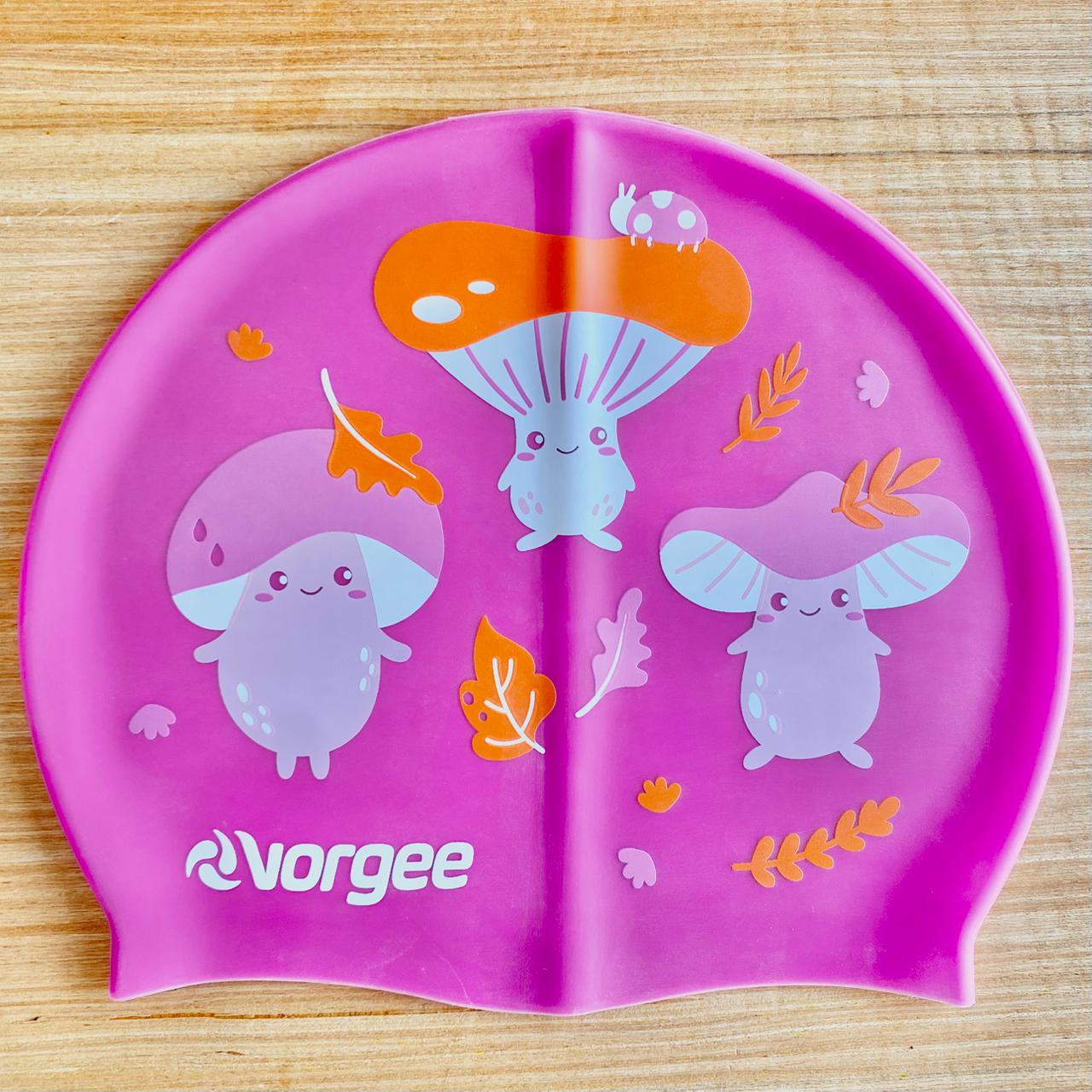 VORGEE Swimming Cap Junior Character (For Kids)