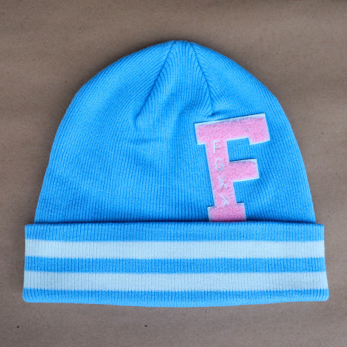 BEANIE HAT - Blue F Logo