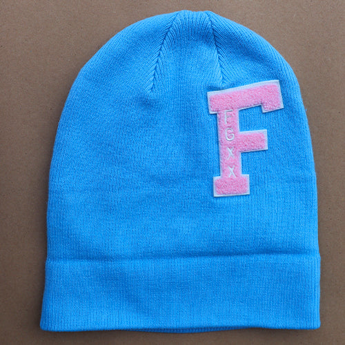 BEANIE HAT - Blue F Logo