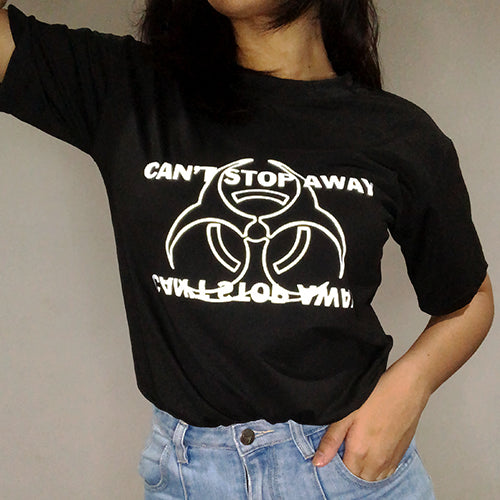 T-SHIRT Stretchable - "Can't Stop Away"