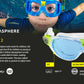 AQUA SPHERE Kids Swim Mask Goggles