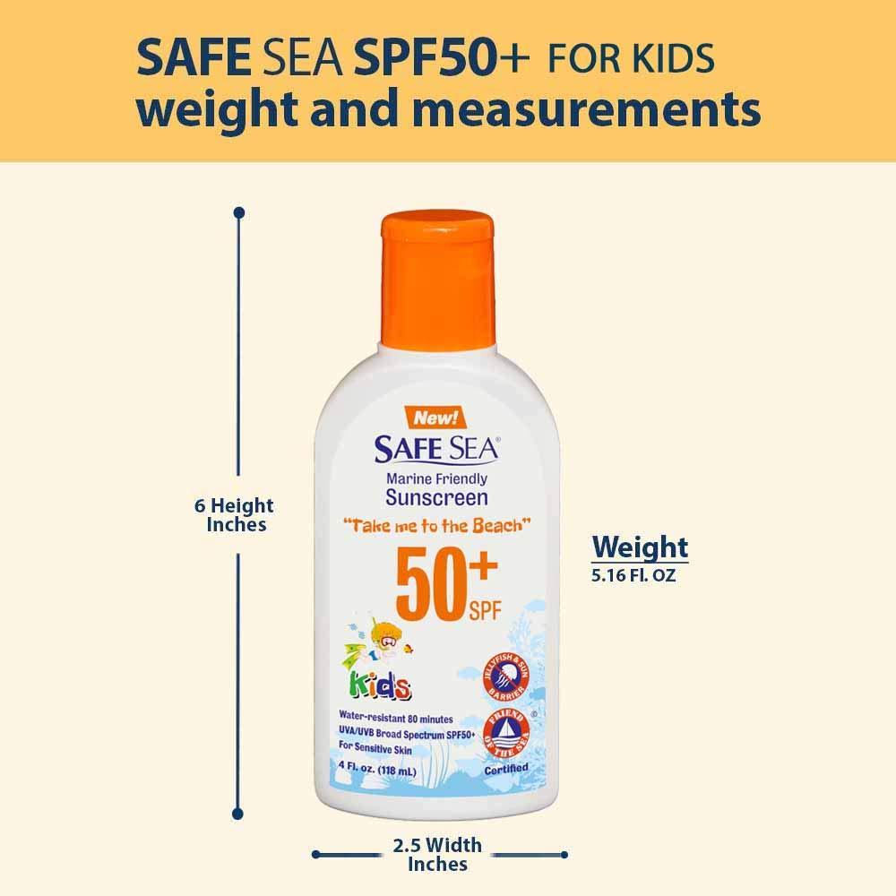 SAFESEA (KIDS) Sunscreen Anti-Jellyfish Sting Protection SPF50+ (118ml)