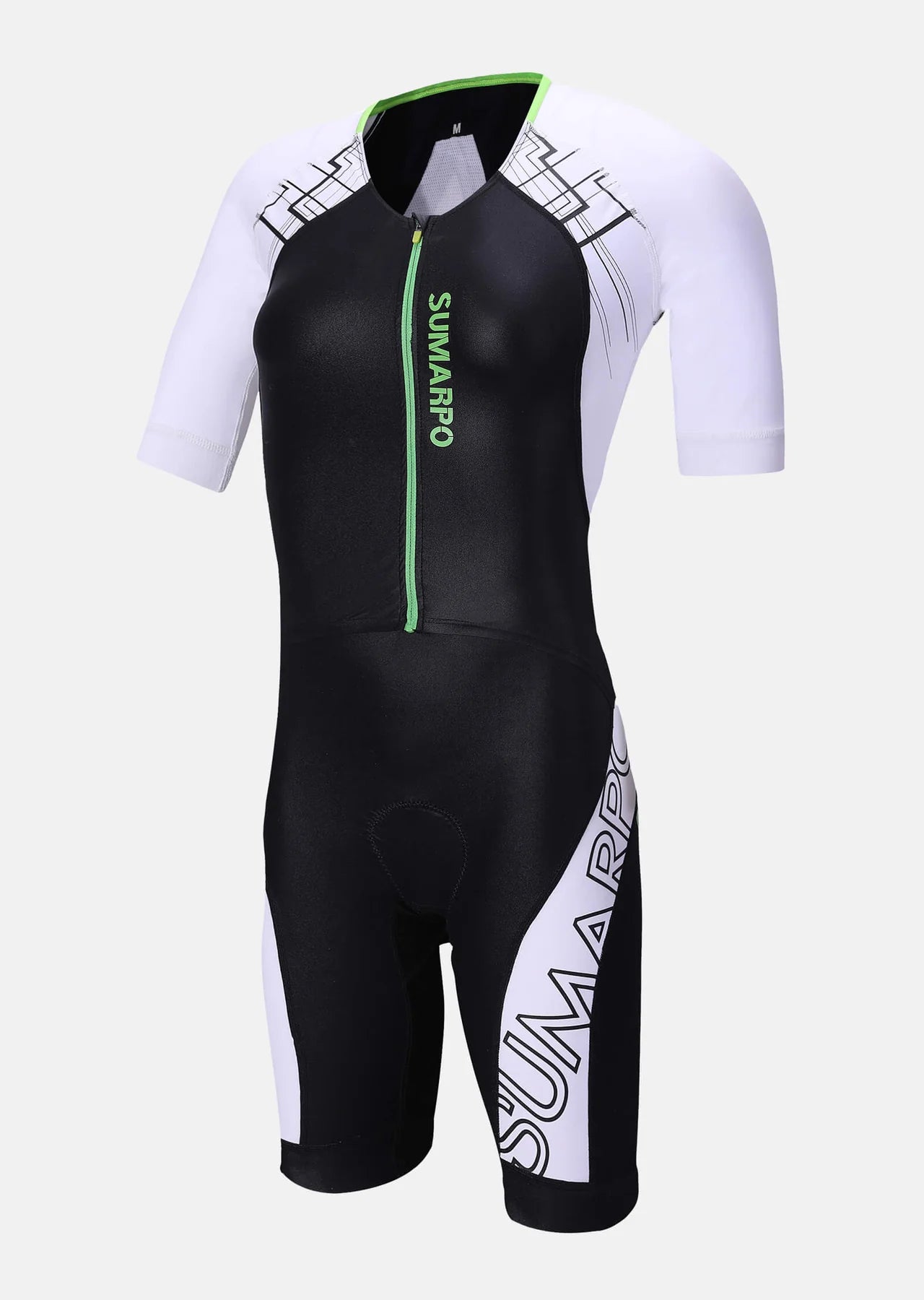 SUMARPO Sports -  WOMEN Trisuit Hybrid Short Sleeve and Sleeveless Triathlon Swimming Biking Running