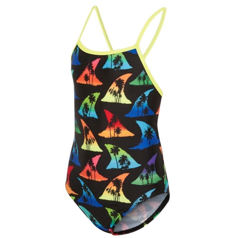 MARU (GK0031) SWIMMING SWIMSUIT Junior - Girls Shark Bait Pacer Fly Back