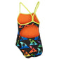 MARU (GK0031) SWIMMING SWIMSUIT Junior - Girls Shark Bait Pacer Fly Back