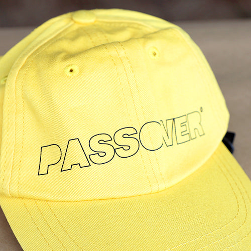 HAT CAP - Yellow "Passover" Print