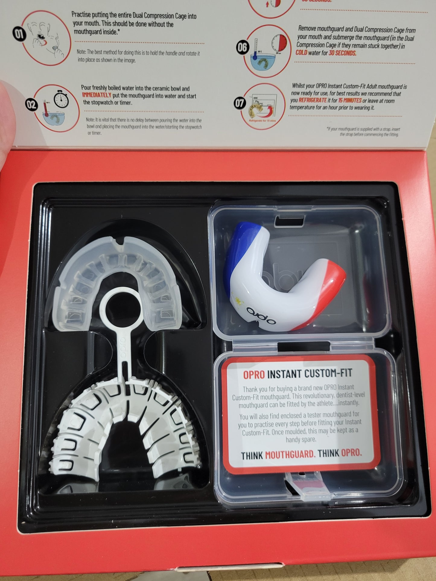 OPRO Bespoke Box Instant Custom-Fit Mouthguard