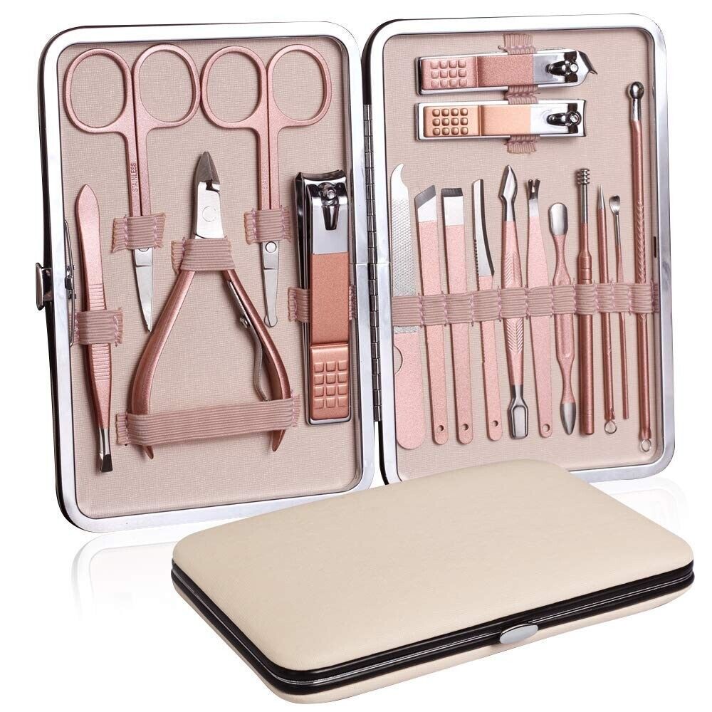 Multi-functional Stainless Nail Cleaning Set Kit