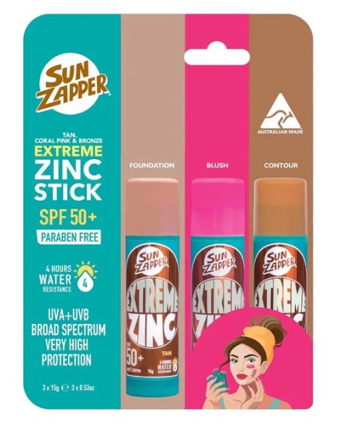 SUN ZAPPER Extreme Beaut Zinc Stick