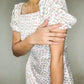 DRESS 05 Short Sleeves - Plants and Flowers Puffy Sleeve