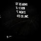 BEANIE HAT Chocoolate - "Property of US Army.." (Black)