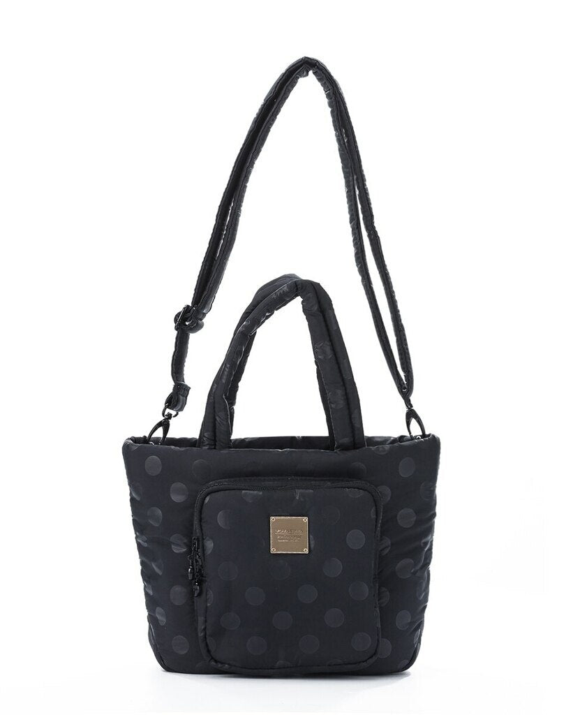 VOVAROVA Pocket Tote (Shinny Dotty - Black)